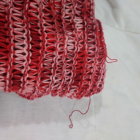 LC Lauren Conrad Textured Red Sweater - Picture 7 of 7